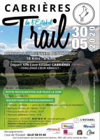 Trail de l'Estabel à Cabrières 30 mai 2020
