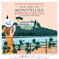 Balade gastronominque Aux Grés de Montpellier en 2022
