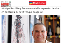 Rémy Bouscaren : retour sur le vernissage du 9 juin 2022